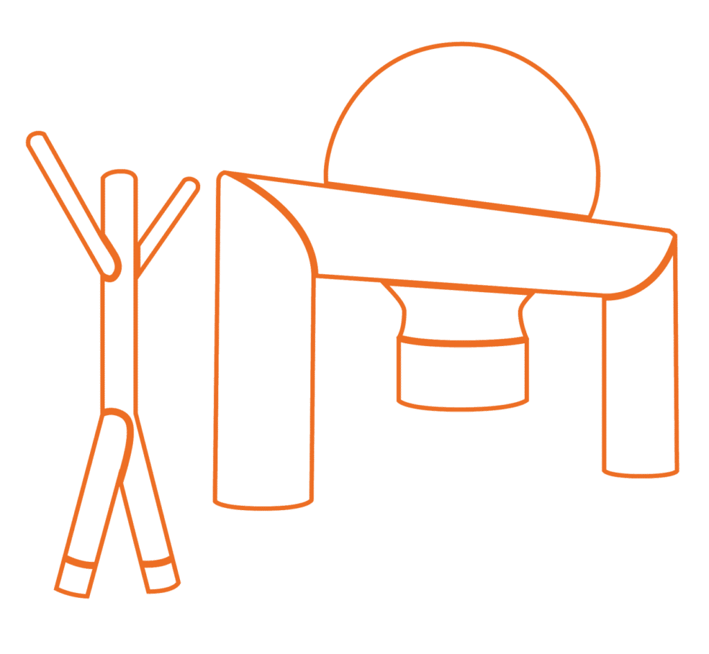 opblaasbare reclameconstructie