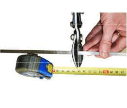 schuine vlaggenhouder