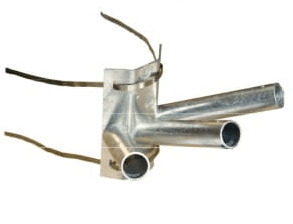 schuine vlaggenhouder