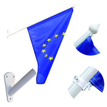 muurbeugel voor vlag