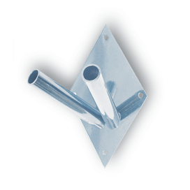 muurbeugel voor vlag