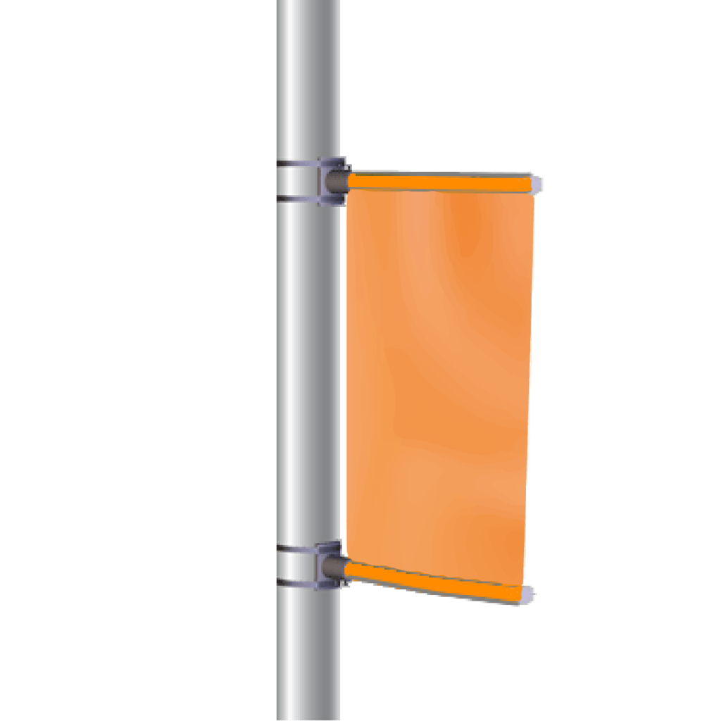 vlag voor lichtmast