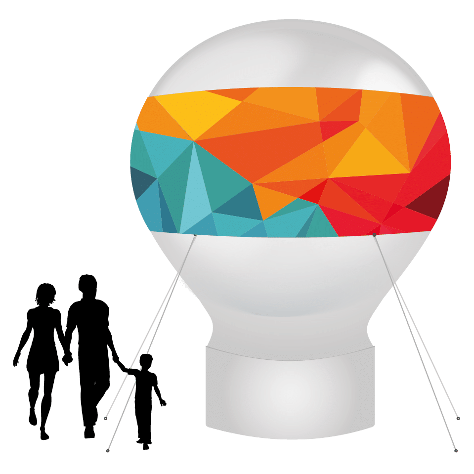 gigantische reclameballon