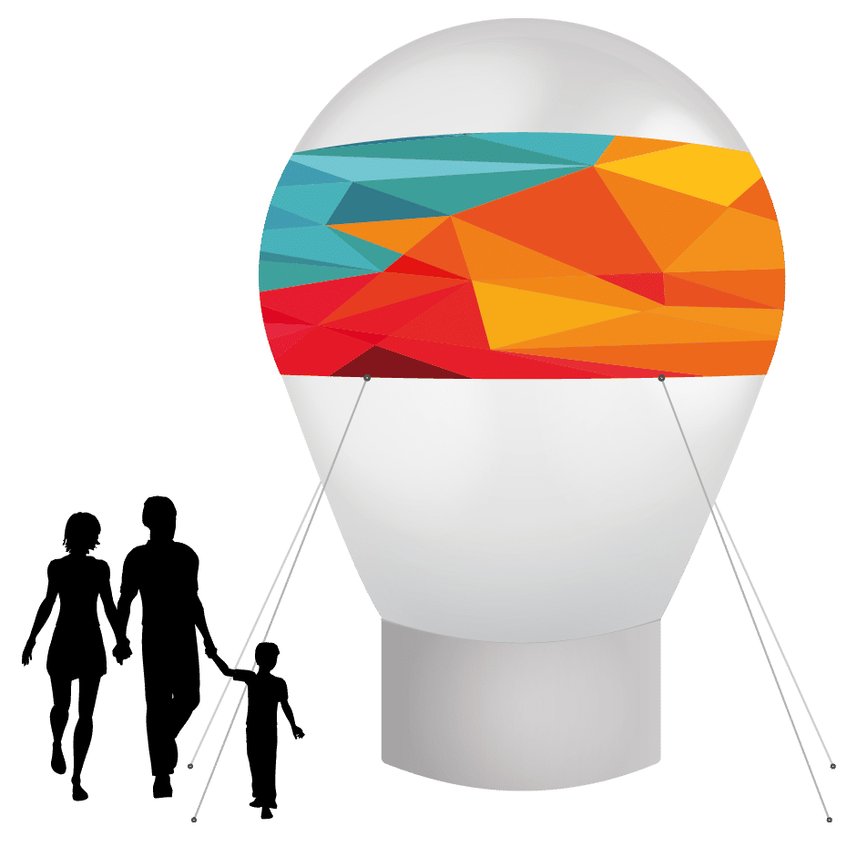gigantische reclameballon
