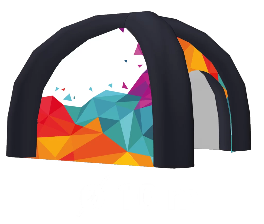 opblaasbare reclametent