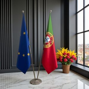 drapeau Portugal et UE