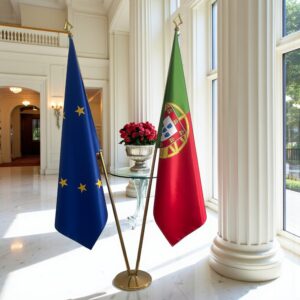 drapeau Portugal et UE