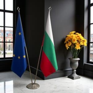 drapeau bulgarie et UE