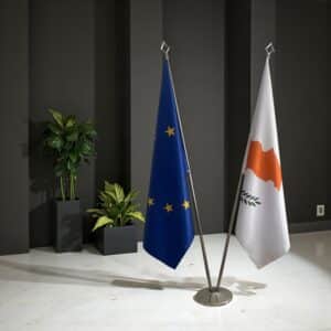 drapeau Chypre et UE