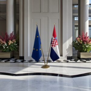 drapeau Croatie pour bureau