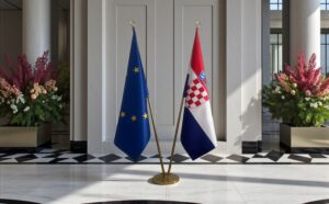 drapeau Croatie pour bureau