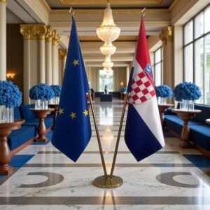 drapeau Croatie pour bureau