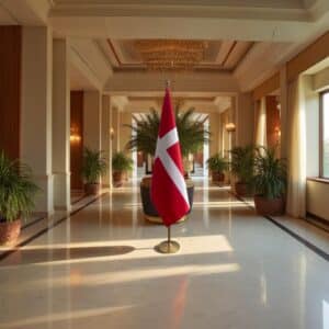 drapeau Danemark et UE