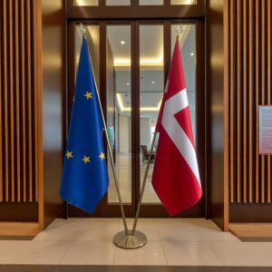 drapeau Danemark et l'UE