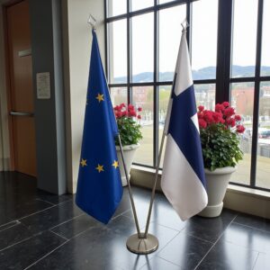 drapeau Finlande et UE
