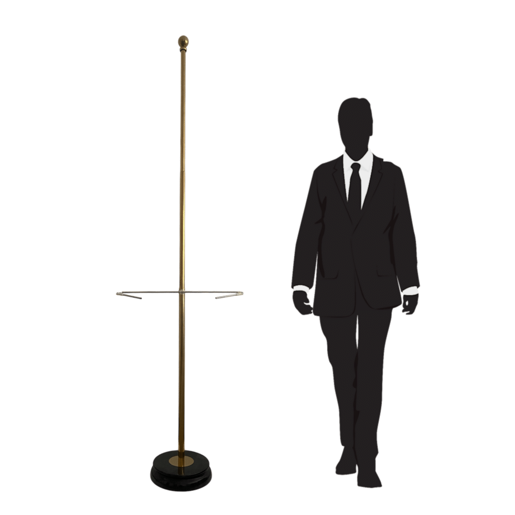 marmeren vlaggenstandaard