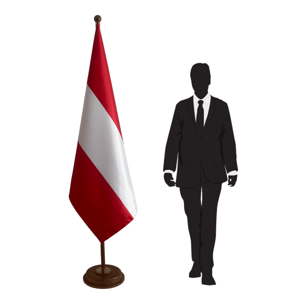 Vlag van Oostenrijk