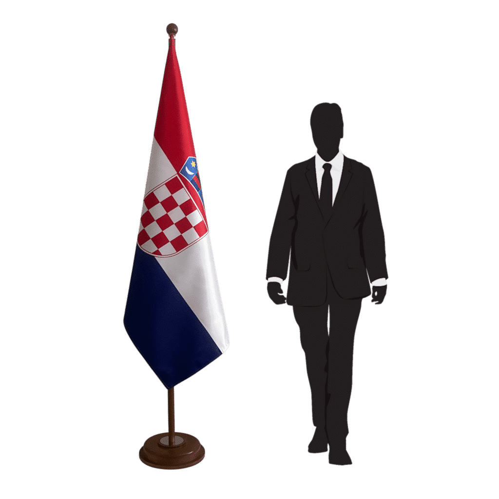 basis vlag kroatië