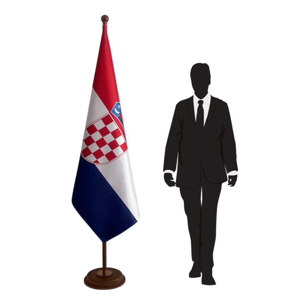 basis vlag kroatië