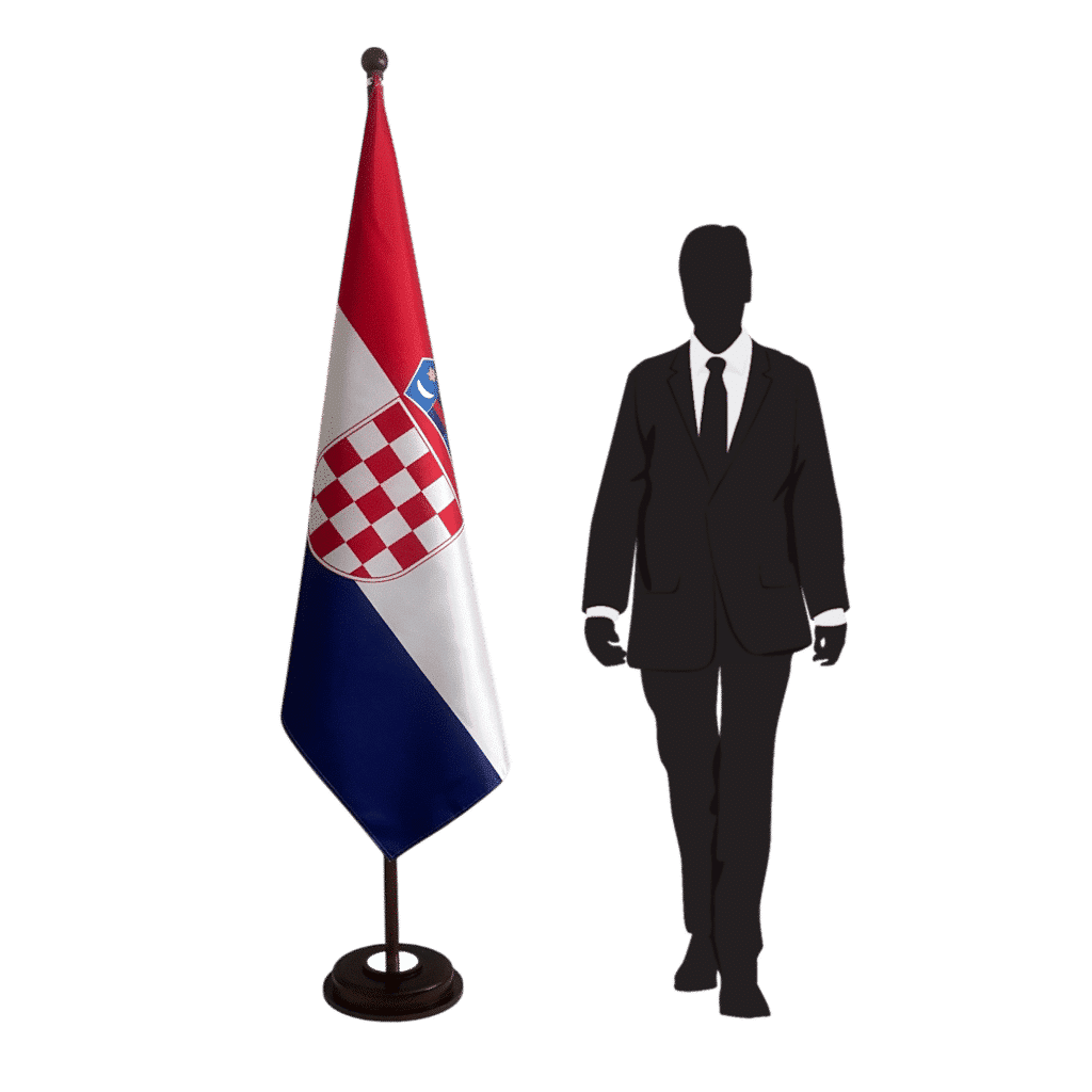 basis vlag kroatië