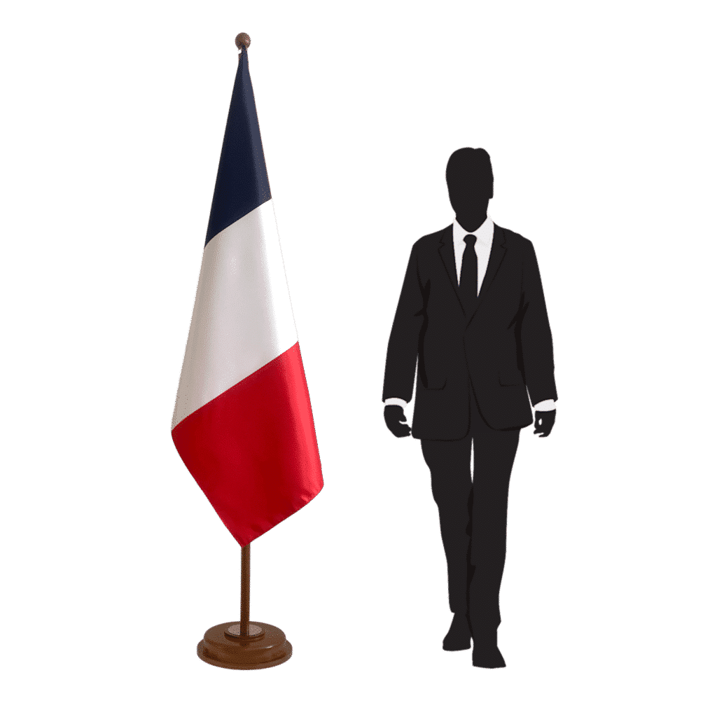 vlaggenvoet frankrijk