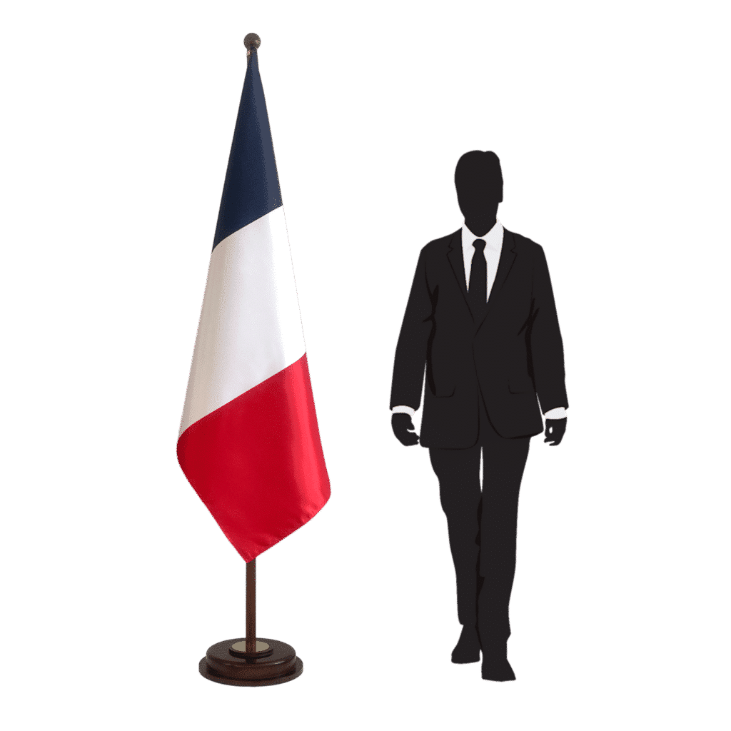 vlaggenvoet frankrijk