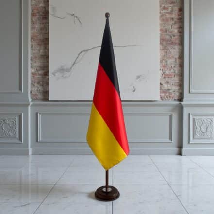 socle drapeau allemagne