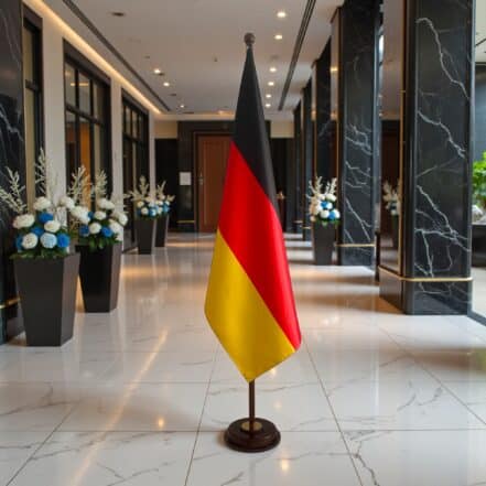 socle drapeau allemagne