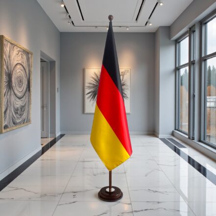 socle drapeau allemagne