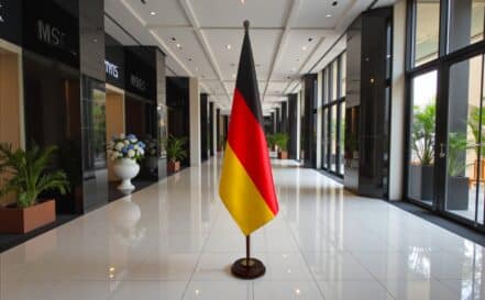 socle drapeau allemagne