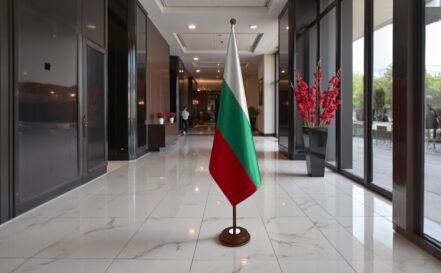 socle drapeau bulgarie