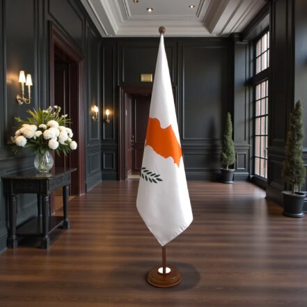 socle drapeau chypre