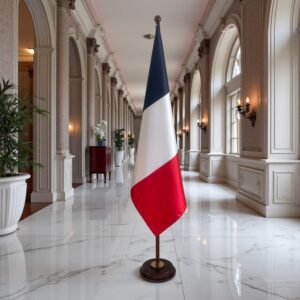 socle drapeau france
