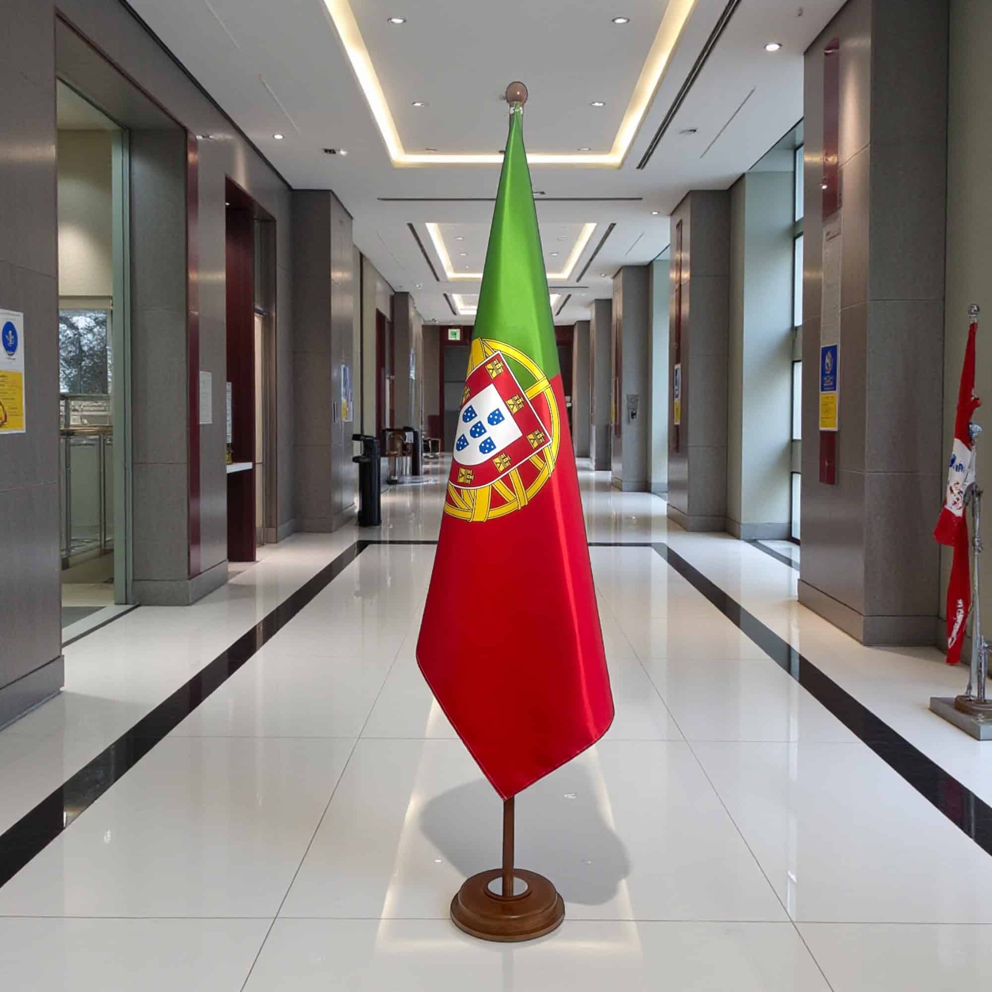 socle drapeau portugal