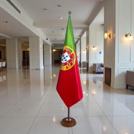 socle drapeau portugal