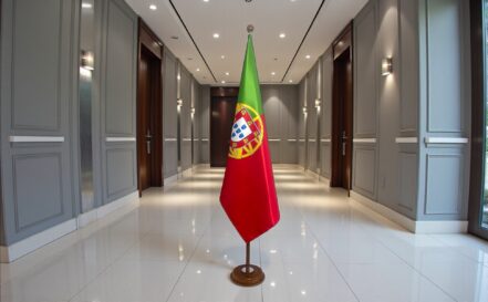 socle drapeau portugal