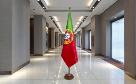 socle drapeau portugal