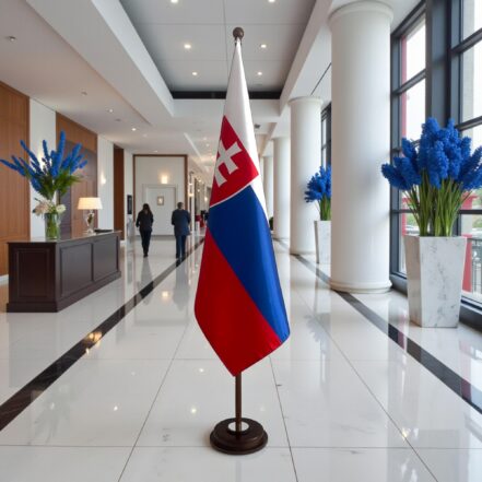 socle drapeau slovaquie