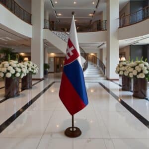 socle drapeau slovaquie