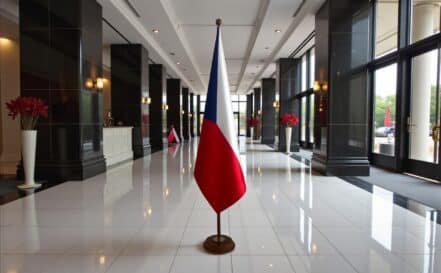 socle drapeau tchequie