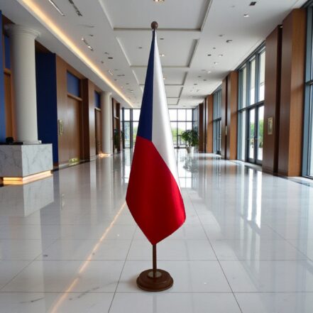 socle drapeau tchequie