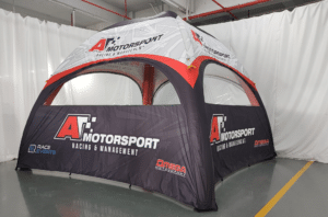 tente gonflable publicitaire