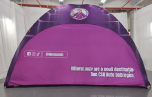 tente gonflable publicitaire