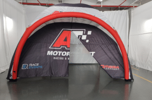 tente gonflable publicitaire