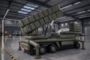 leurre militaire gonflable